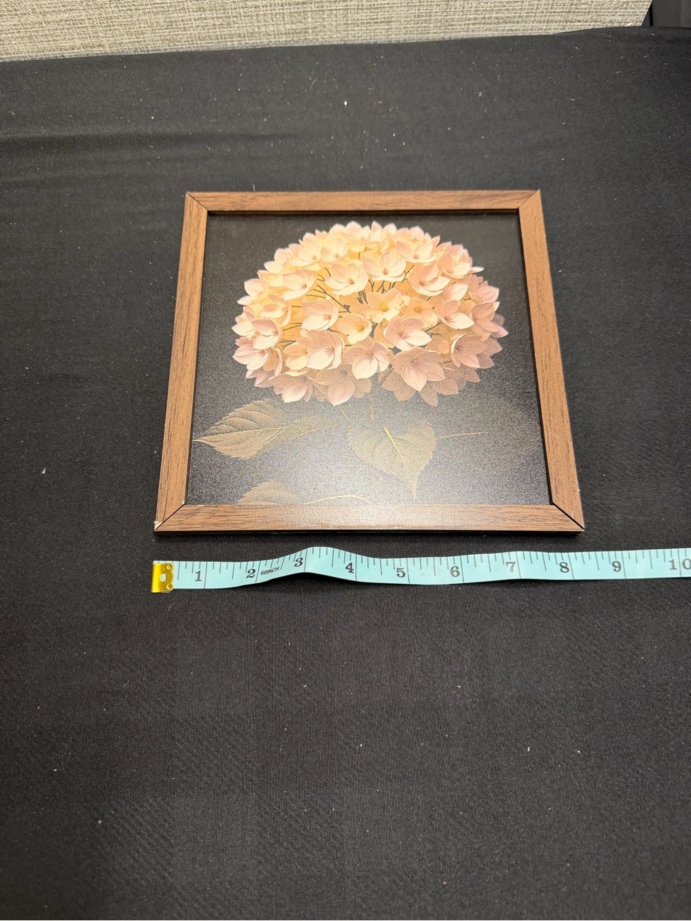Framed Pink Hydrangea Wall Art - Home Accents